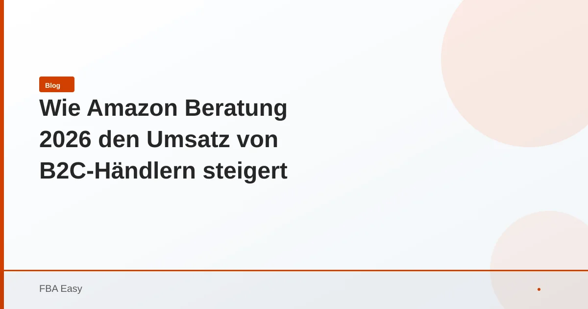 Amazon Beratung